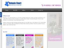Tablet Screenshot of botaniccourt.com